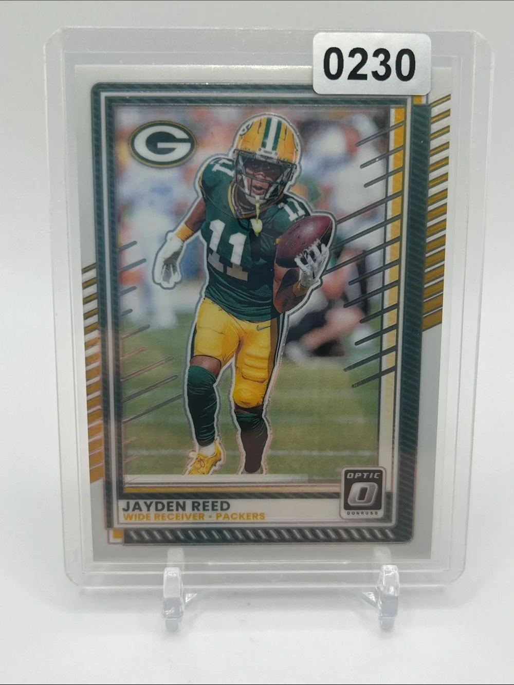 Jayden Reed Green Bay Packers Football Trading Card 🏈